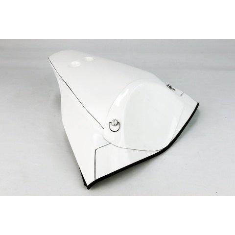 A-TECH エーテック ストリート用タンデムシートカバーSPL タイプ：FRP白／クリア塗装無し ...