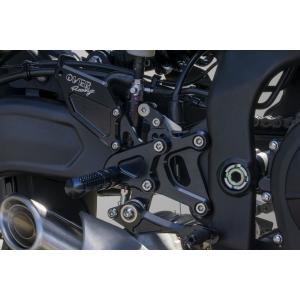 OVER オーヴァー バックステップ 4ポジション カラー：ブラックアルマイト Ninja ZX-25R SE Ninja ZX-25R Ninja ZX-4R SE Ninja ZX-4RR｜webike