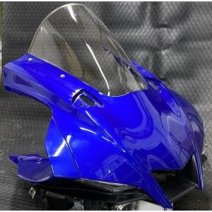 アクリポイント レーシングスクリーン スモーク　YZF-R1 20- YAMAHA（ヤマハ） YZF-R1 YZF-R1M 20-25 ダブルバブル レーシング