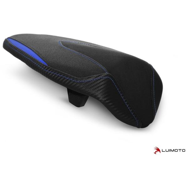 LUIMOTO ルイモト リアシートカバー タイプ：スウェード ブラック／エッジ ブルー／TEC-G...