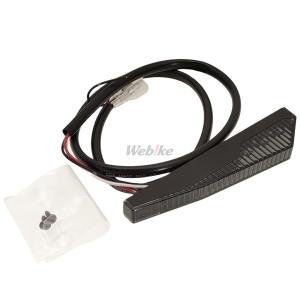 アクティブ LEDウインカー (ライセンスホルダー付) スモークレンズ ACTIVE (アクティブ) LEDウインカー(ライセンスホルダー付