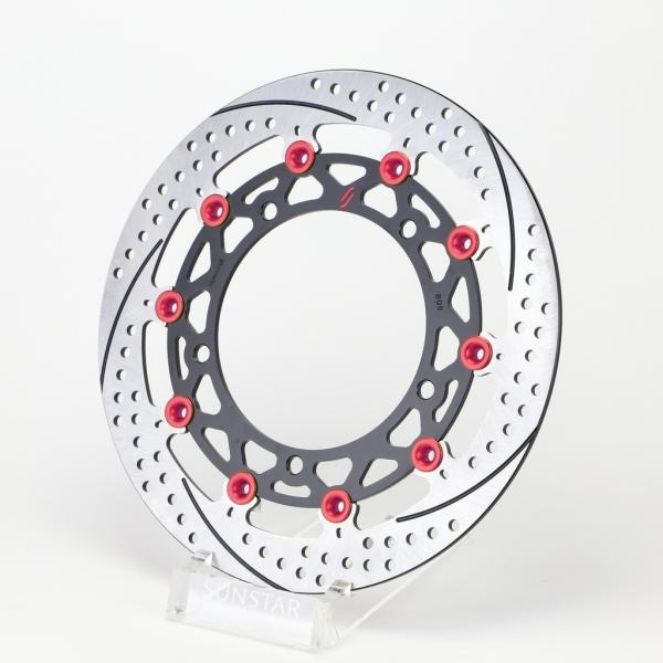 SUNSTAR サンスター プレミアムレーシング “ホール＆スリットタイプ” フロントディスクロータ...