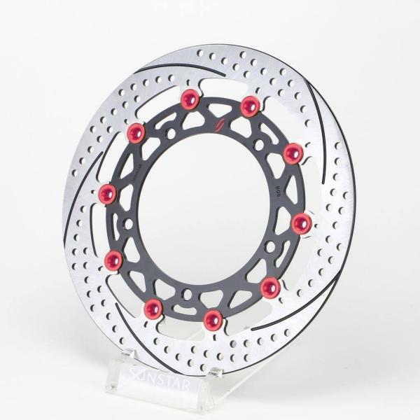 SUNSTAR サンスター プレミアムレーシング “ホール＆スリットタイプ” フロントディスクロータ...