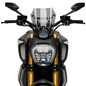 Puig プーチ ニュージェネレーションNKスクリーン(SPORT) カラー：ブラック DIAVEL 1260 DIAVEL 1260S DUCATI ドゥカティ DUCATI ドゥカティ