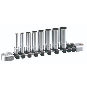 KTC Nepros ネプロス 6.3sq.ディープソケットセット ミリ（1/4ソケット） ソケット...