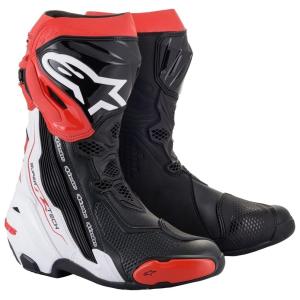 Alpinestars レーシングブーツ 黒/白/赤 Alpinestars レーシングブーツ 黒/白/赤 - メルカリ