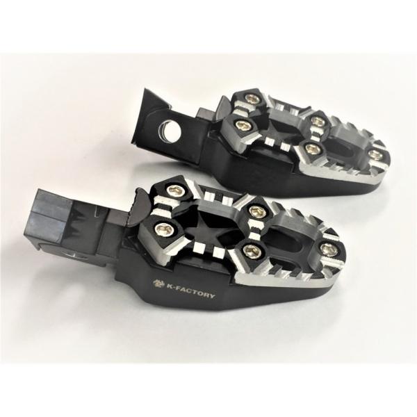 K-FACTORY ケイファクトリー フットペグ TYPE2 KLX230 KAWASAKI カワサ...