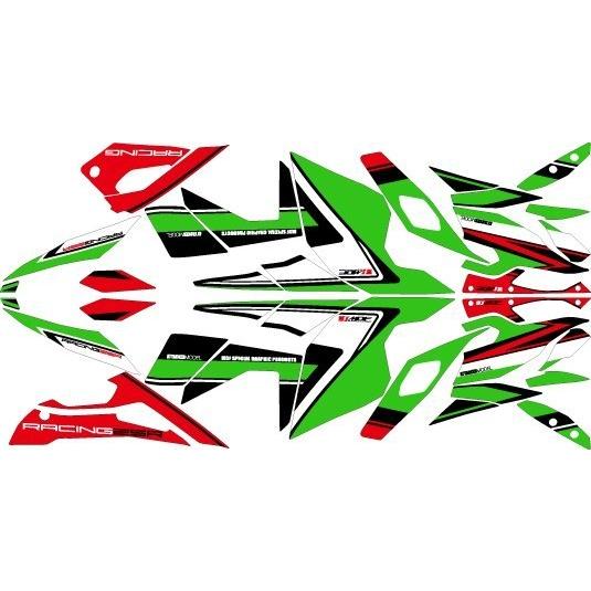 MDF エムディーエフ グラフィックキット アタッカーモデル 仕様：コンプリート(車両1台分フルセッ...