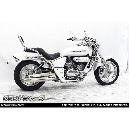WirusWin ウイルズウィン グランドシャープマフラー Vツイン マグナ HONDA ホンダ ス...