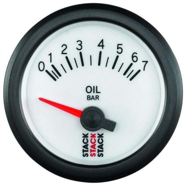 STACK スタック ST3000シリーズ 電気式 油圧計 文字盤カラー：ホワイト 冷却関連 エンジ...