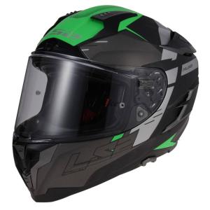 LS2 CHALLENGER F チタニウム　ヘルメット　ミラーシールド LS2 HELMETS LS2 CHALLENGER F チャレンジャーF マットチタニウム