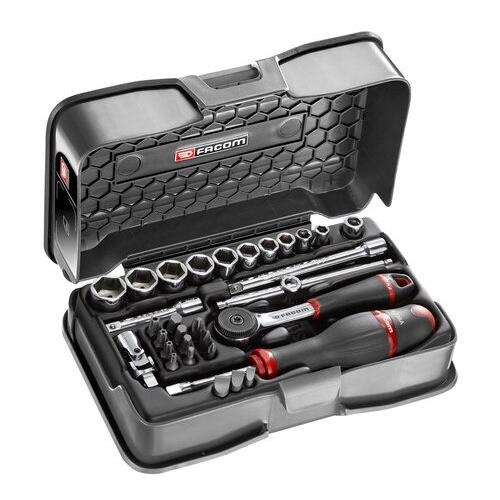 FACOM ファコム 1／4インチ 6Pメトリックソケット＆ビットセット 31本入り セット工具