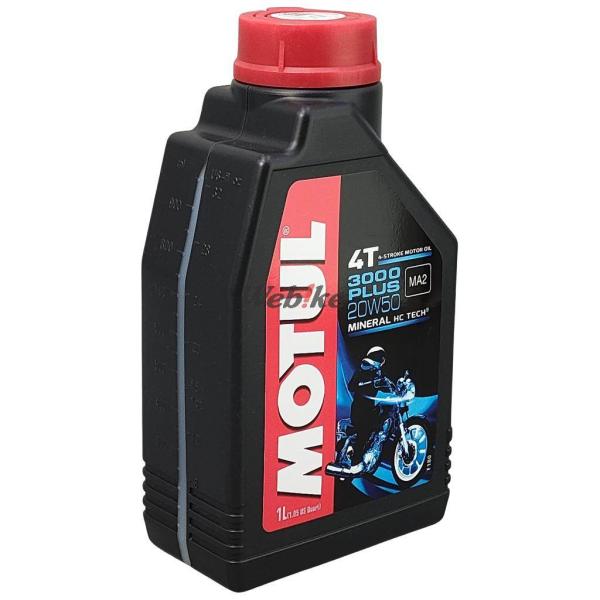 MOTUL モチュール 3000 PLUS 4T (3000 プラス) 【20W-50】【1L】【4...