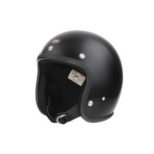 SHM ジェットヘルメット Lot-500（ブラック） サイズ L : パークアップ