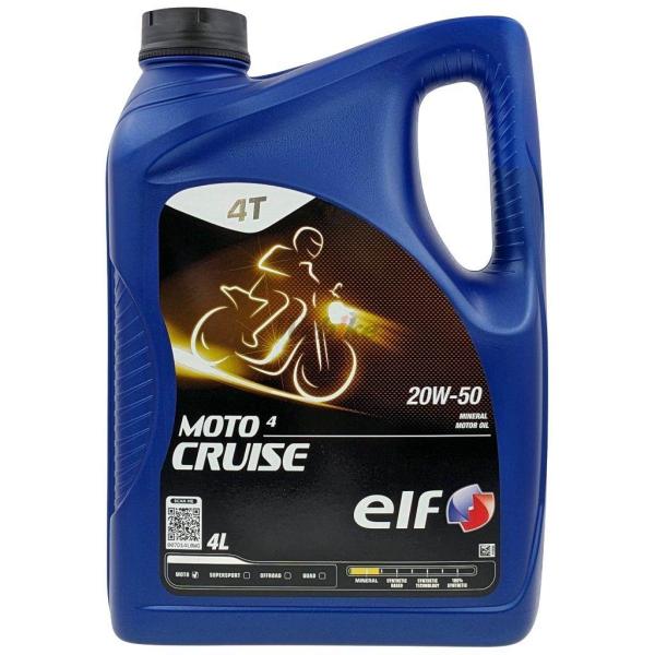elf エルフオイル MOTO4 CRUISE(モト4クルーズ)【20W-50】【4サイクルオイル】...