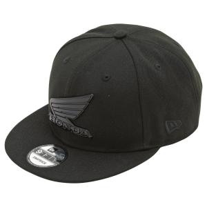 HONDA RIDING GEAR ホンダ ライディングギア 【HONDA×NEW ERA】9FIFTY(TM) BLACK METAL CAP