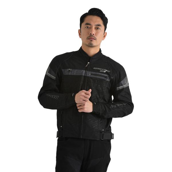 ROUGH＆ROAD ラフ＆ロード フルメッシュジャケットFP サイズ：L メッシュジャケット ジャ...