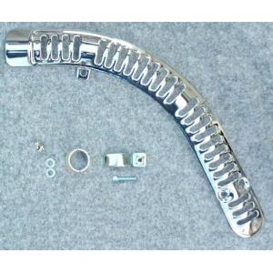 10月分、CT110用T4Sステンレスマフラー、高品質、高品位JMCA認定品