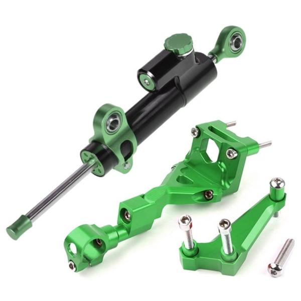 ATop エートップ ステアリングダンパーキット カラー：グリーン Z250 KAWASAKI カワ...