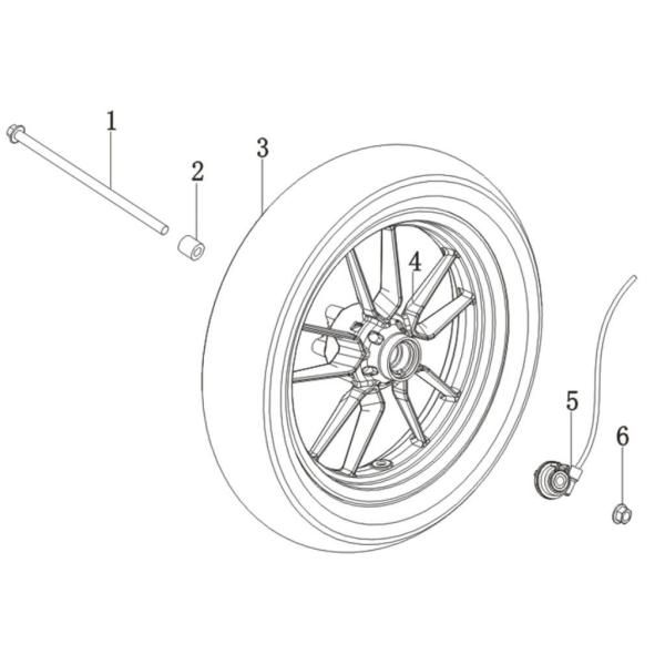 GPX GPX:ジーピーエックス TYRE ASSY. 120／70-14 IRC DEMON-15...