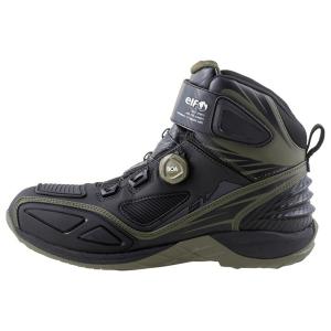 エルフ(elf) S17 バイク用 透湿防水 ライディングシューズ elf ELS17