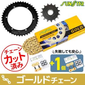 サンスター チェーン＆スプロケット 3点セット ドゥカティ SCRAMBLER