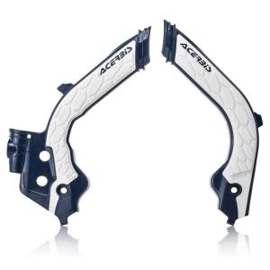 ACERBIS アチェルビス X-GRIP フレームプロテクター カラー：BLUE／WHITE
