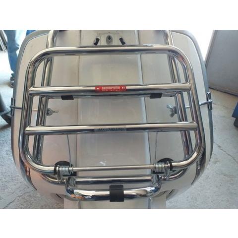 Lambretta ランブレッタ フロントラゲッジキャリアフォルダブル カラー：クローム V125 ...