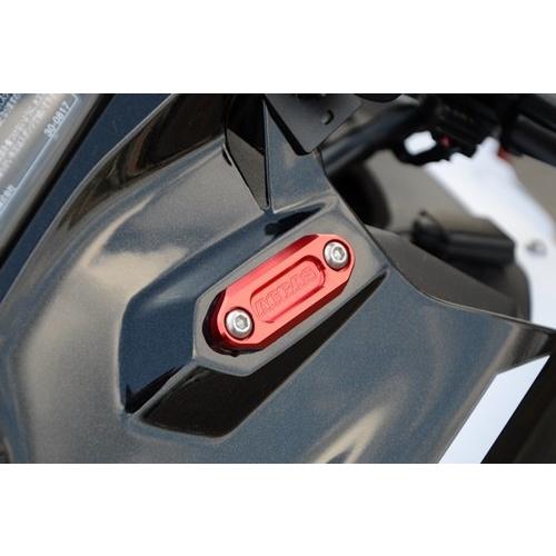 AGRAS アグラス ミラーキャンセラー カラー：レッド ZX-25R ZX-4RR KAWASAK...