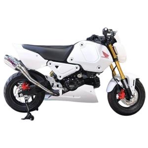 グロムJC75、JC61後期モリワキメガホンマフラー グロム JC75 16-20年 モリワキ メガホンマフラー ステンレス