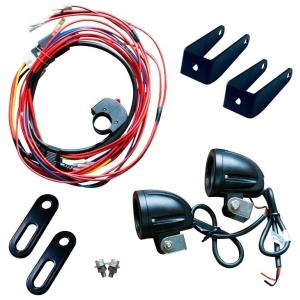 RZ250/350用 メッキボディ＋クリアレンズウインカー 4本セット（1台分
