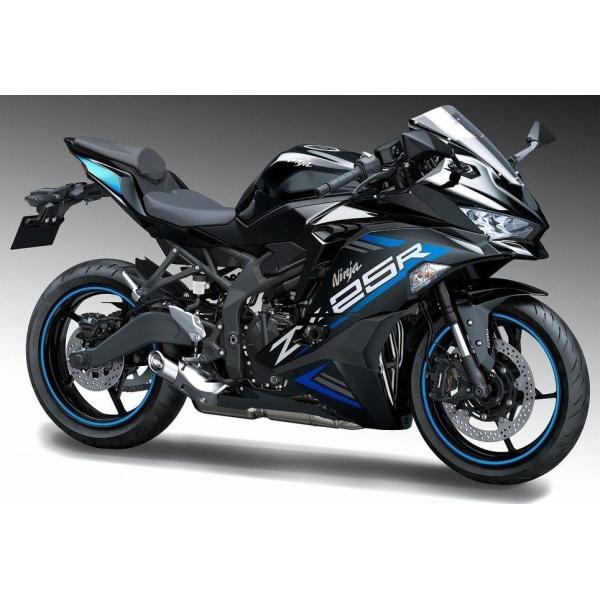K’s-STYLE ケイズスタイル デカールキット DK3 カラー：ブルー Ninja ZX-25R...