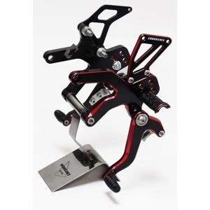 ENDURANCE エンデュランス バックステップキット カラー：ブラック／レッド Ninja ZX...