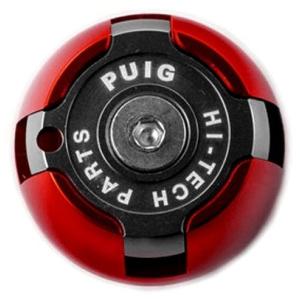 Puig プーチ オイルキャップ(OIL CAPS) カラー：レッド DUCATI ドゥカティ HO...