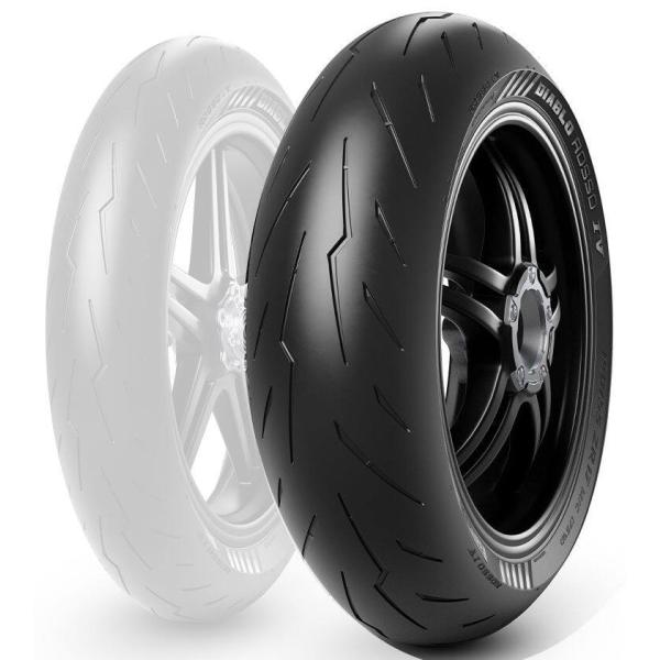 PIRELLI ピレリ DIABLO ROSSO IV 【180/55 ZR 17 M/C (73W...