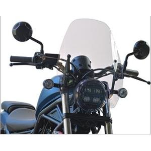 旭風防　CL250/CL500　ウインドスクリーン(CL-03)　クリア 楽天市場】CL-03 ウインドシールド クリア ホンダ CL250 CL500