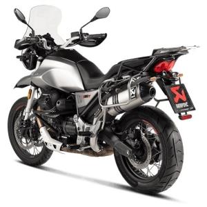 V85TT 19- スリップオンマフラー レーシング仕様 チタン サテン