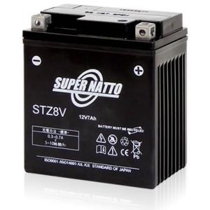 SUPER NATTO スーパーナット スーパーナット【長寿命・長期保証】【バイクバッテリー】【ST...