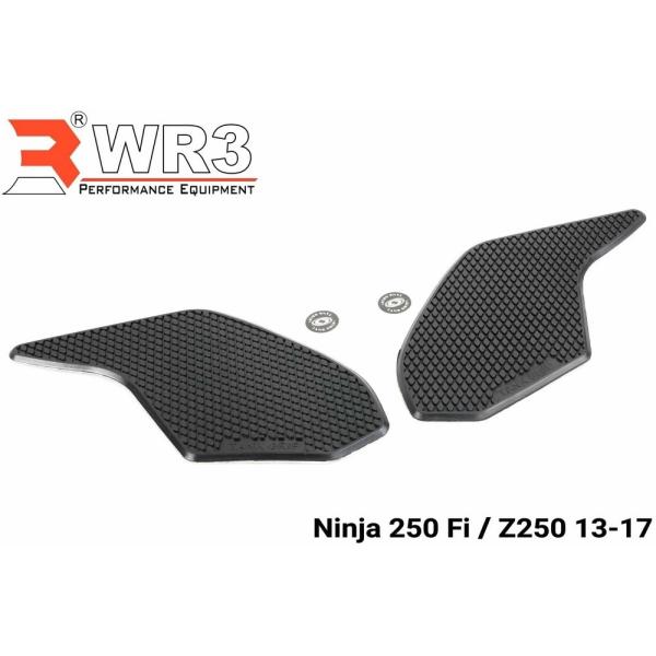 WR3 ダブルアールスリー サイドタンクグリップ 厚型 Ninja250 Z250 KAWASAKI...