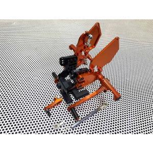 SUPER NOW スーパーナウ レーシングバックステップ カラー：オレンジ ZX-10R KAWA...