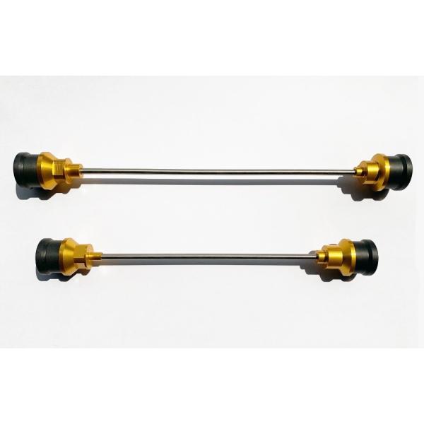 SMR エスエムアール フロント＆リアアクスルスライダーセット ストリート カラー：ゴールド WR2...