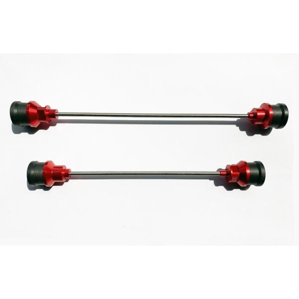 SMR エスエムアール フロント＆リアアクスルスライダーセット ストリート カラー：レッド WR25...