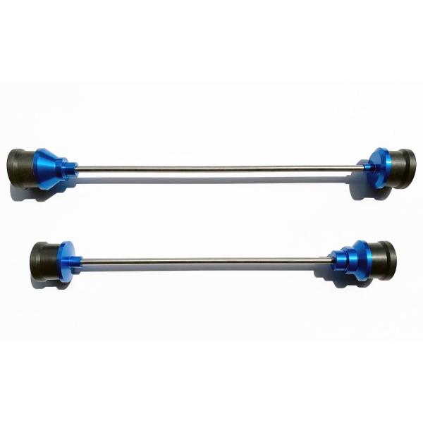 SMR エスエムアール フロント＆リアアクスルスライダーセット ストリート カラー：ブルー DR-Z...