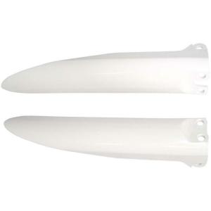 RACETECH レーステック Fork Guards White Kawasaki KX85／KX...