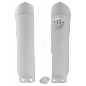 RACETECH レーステック Fork Guards White KTM SX85／Husqvar...