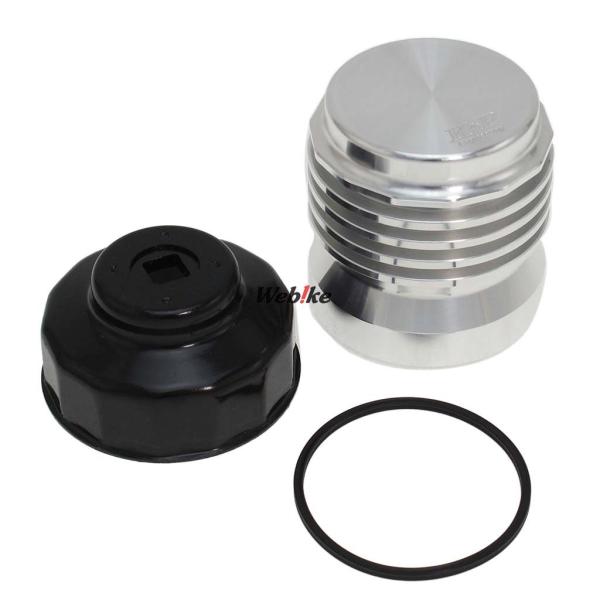 K&amp;P Engineering K&amp;Pエンジニアリング ステンレススティール・マクロニックオイルフィ...