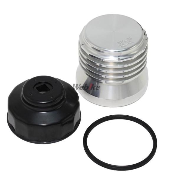 K&amp;P Engineering K&amp;Pエンジニアリング ステンレススティール・マクロニックオイルフィ...