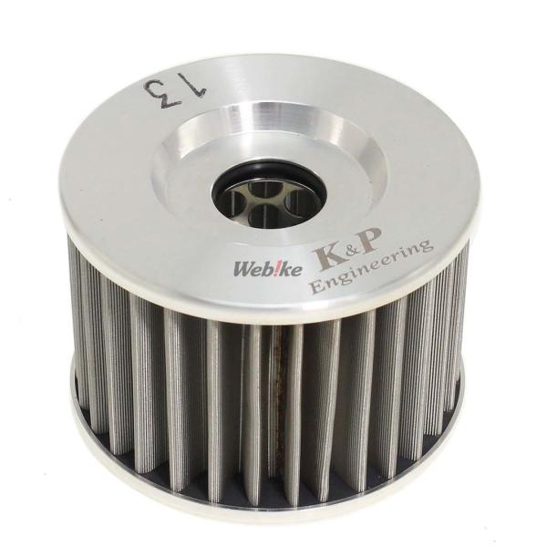 K&amp;P Engineering K&amp;Pエンジニアリング ステンレススティール・マクロニックオイルフィ...