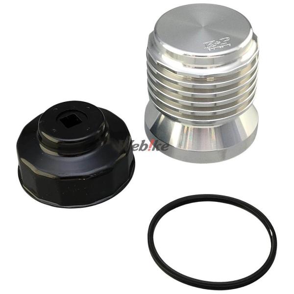 K&amp;P Engineering K&amp;Pエンジニアリング 【ハーレー】ステンレススティール・マクロニッ...