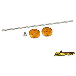 SNIPER スナイパー フレームホールキャップ カラー：ゴールド NINJA ZX-4RR ZX-...